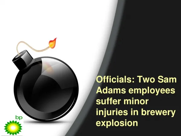Officials: Two Sam Adams employees suffer minor injuries