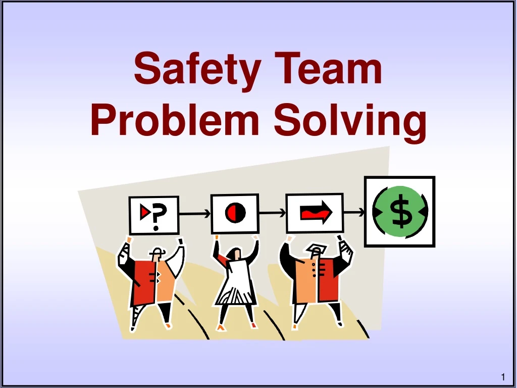 safety team problem solving