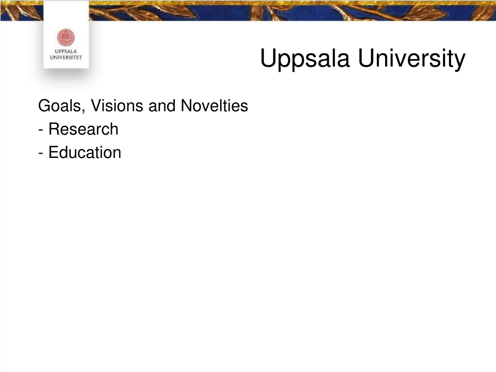 uppsala university