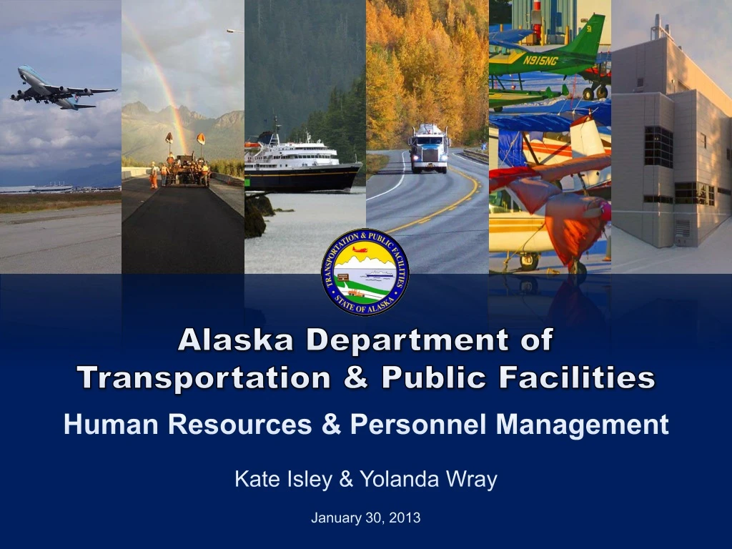 alaska department of transportation public