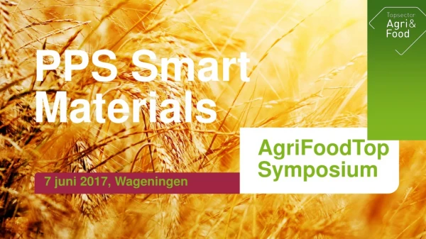 AgriFoodTop Symposium