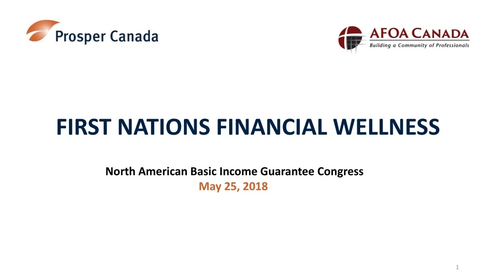 first nations financial wellness