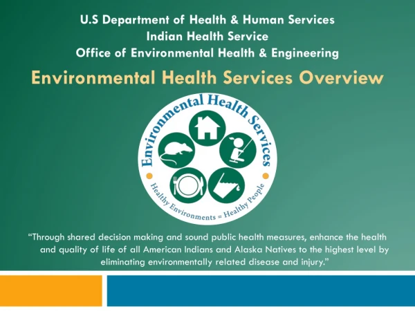 Environmental Health Services Overview