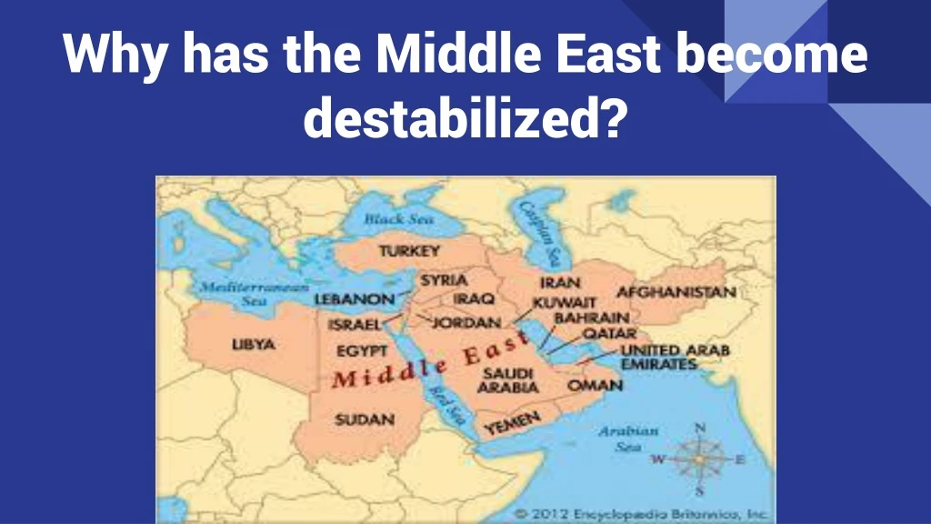 why has the middle east become destabilized