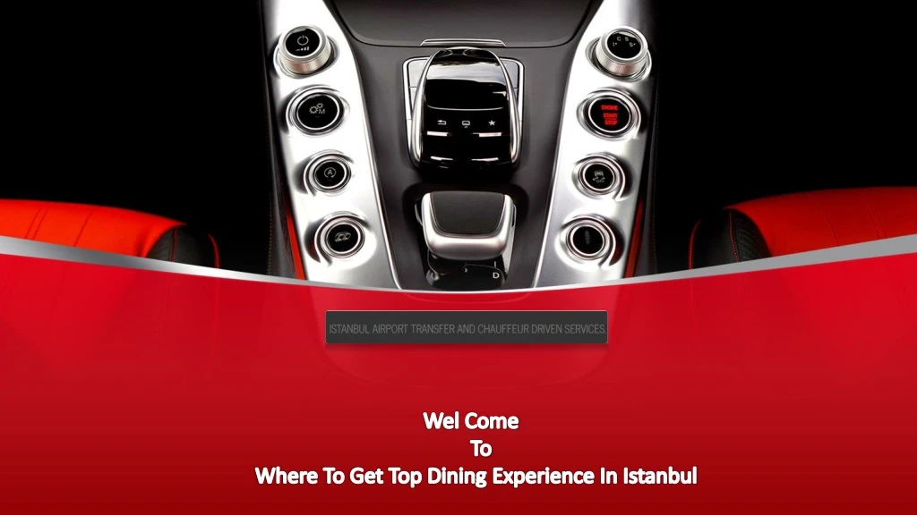 wel come to where to get top dining experience