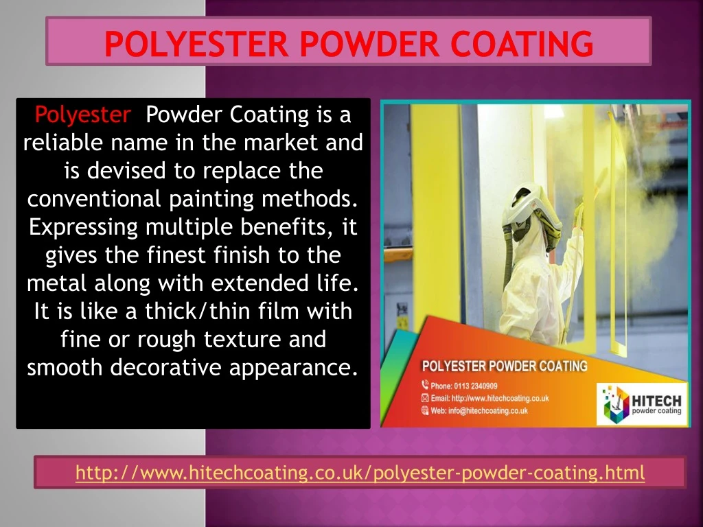 polyester powder coating