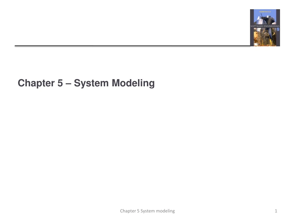 chapter 5 system modeling