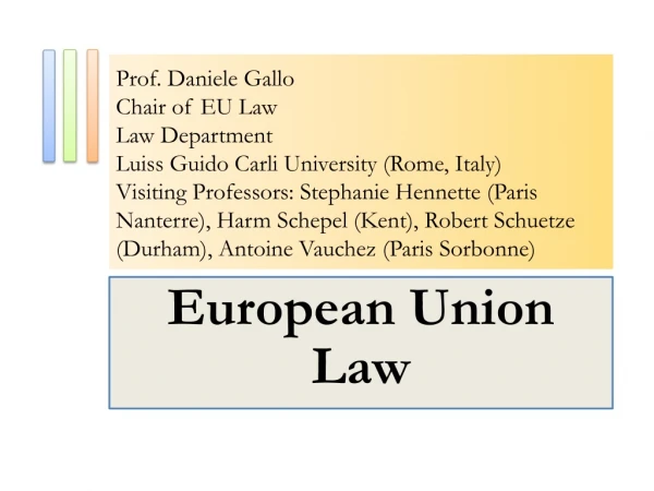 European Union Law