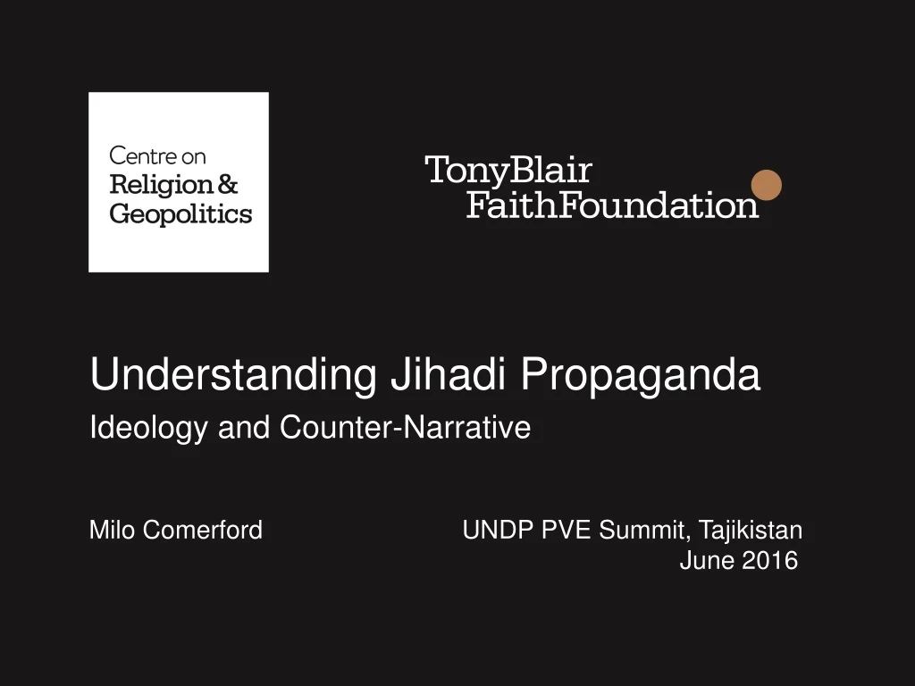 understanding jihadi propaganda ideology