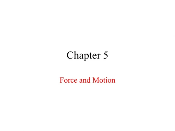 Chapter 5