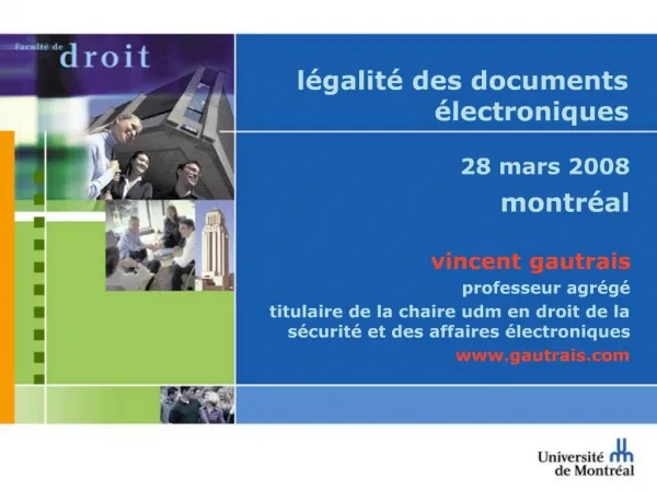 L galit des documents lectroniques