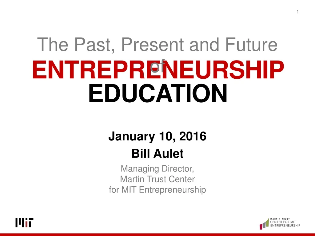 entrepreneurship education