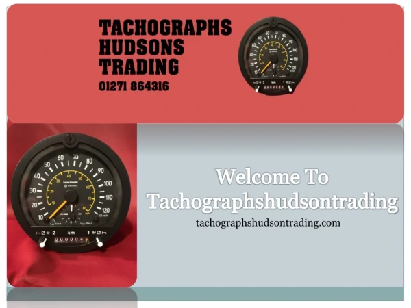 Welcome to Tachographshudsontrading