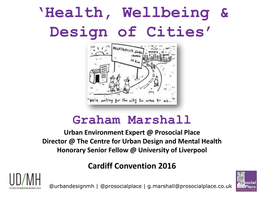 health wellbeing design of cities graham marshall
