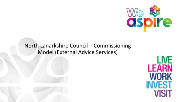 North Lanarkshire Council – Commissioning Model (External Advice Services)
