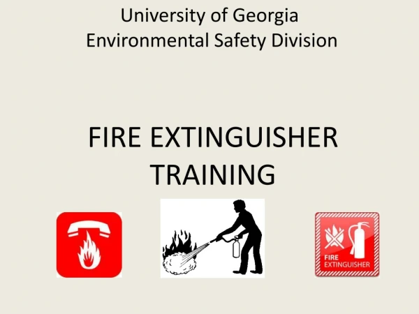 FIRE EXTINGUISHER TRAINING