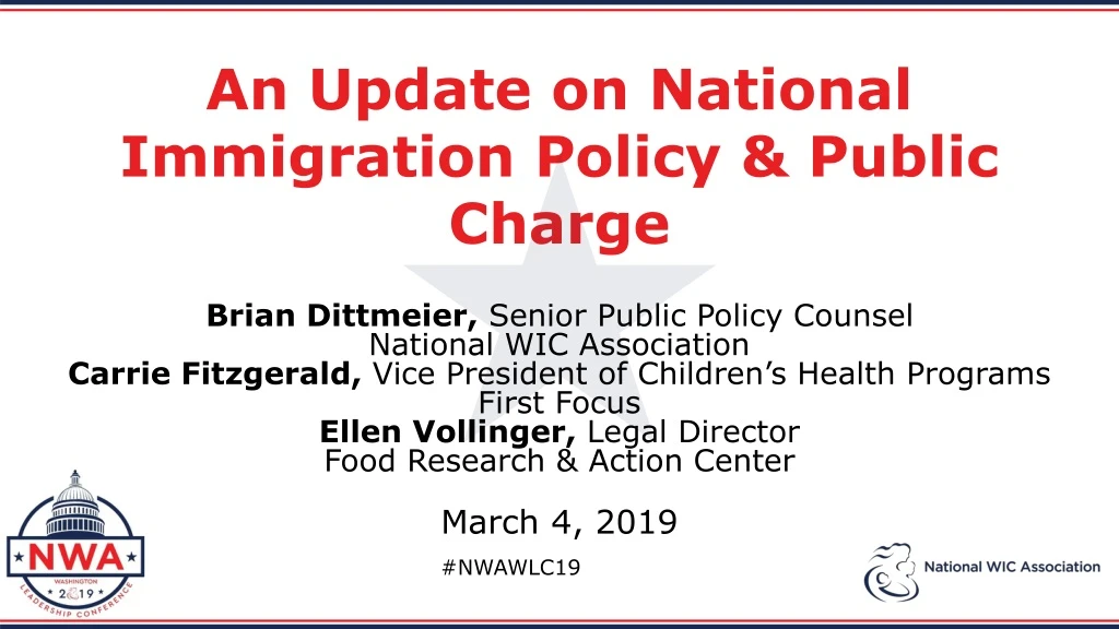 an update on national immigration policy public