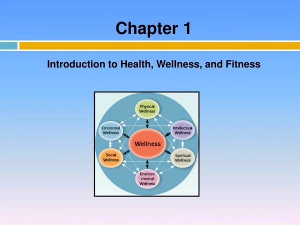 Chapter 1 Introduction to Health, Wellness, and Fitness
