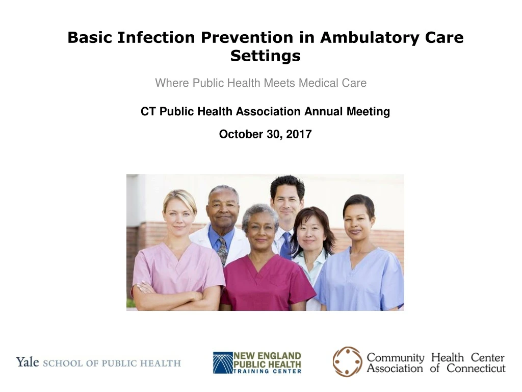 basic infection prevention in ambulatory care settings