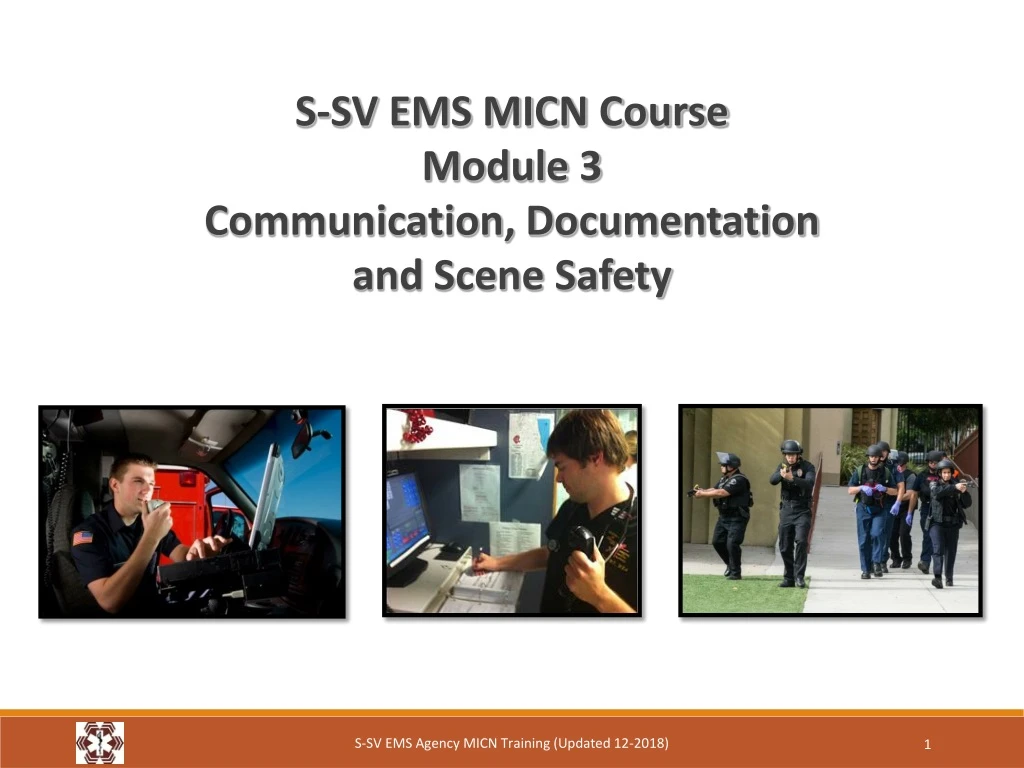 s sv ems micn course module 3 communication