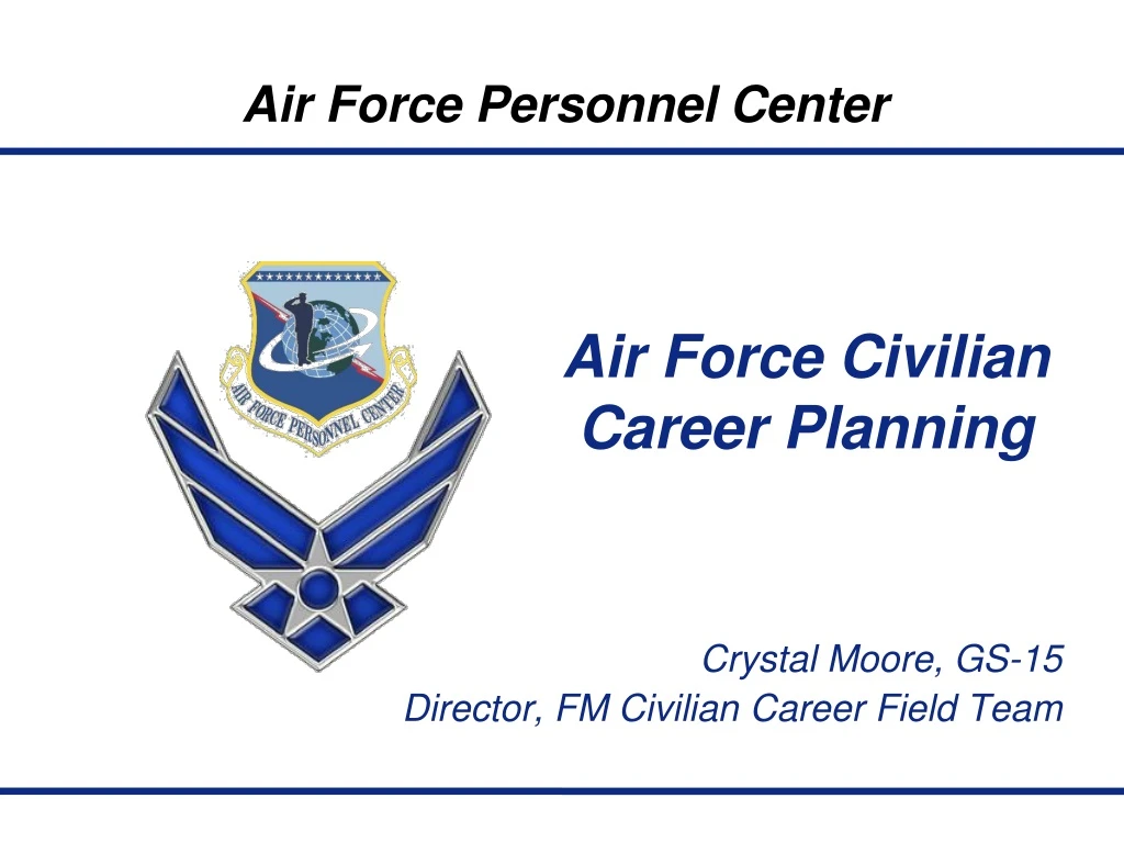 crystal moore gs 15 director fm civilian career field team