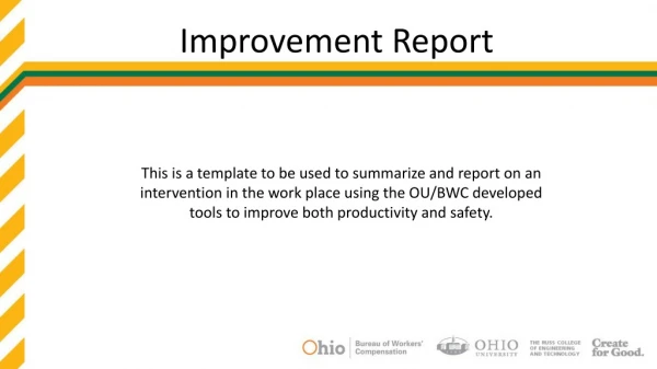 Improvement Report