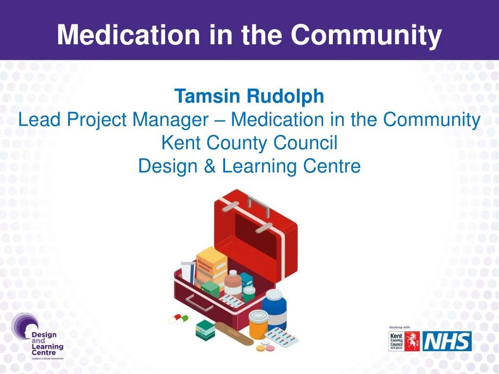 medication in the community