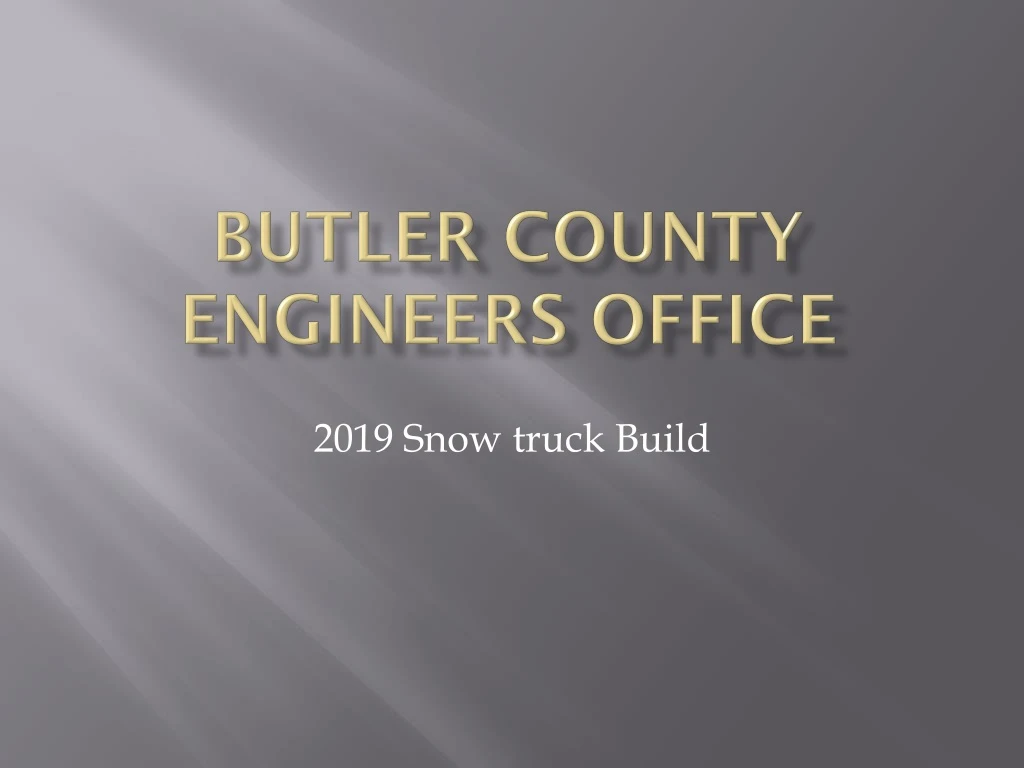 butler county engineers office