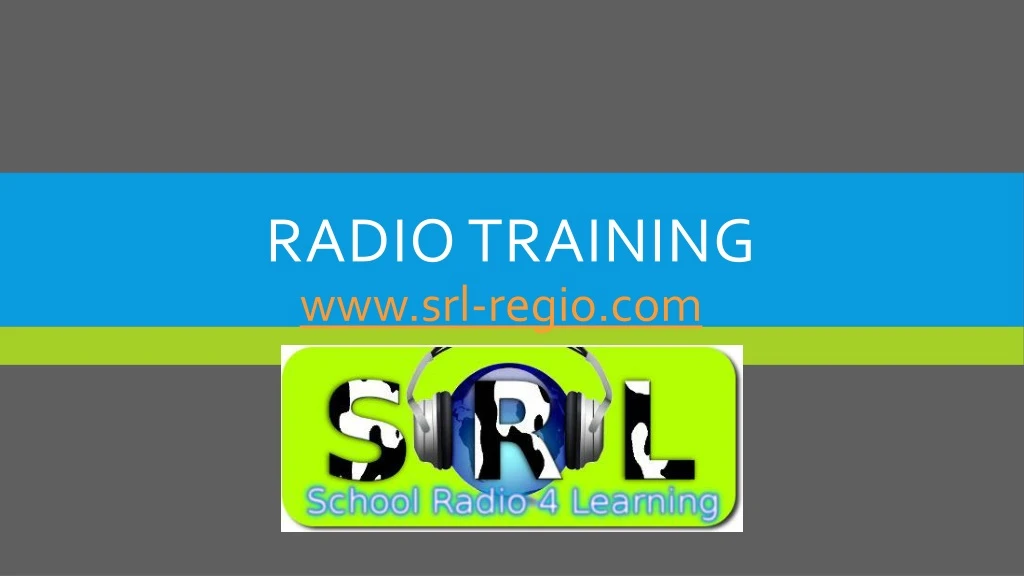 radio training