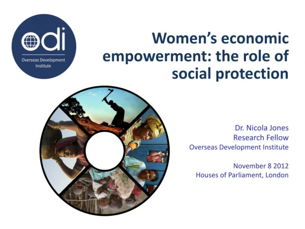 Women’s economic empowerment: the role of social protection