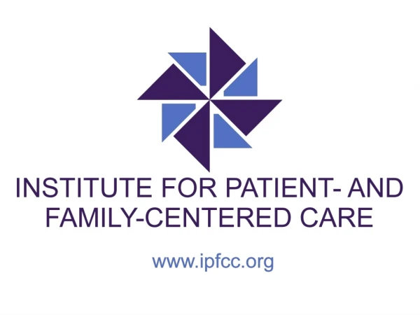 Creating Capacity for Sustainable Partnerships with Patients and Families in Research