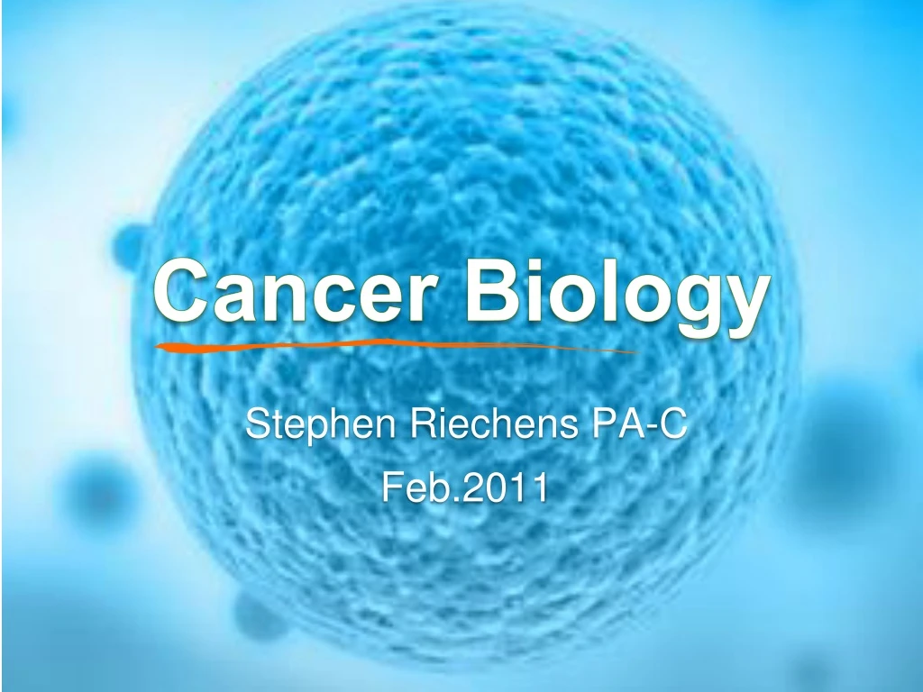 cancer biology