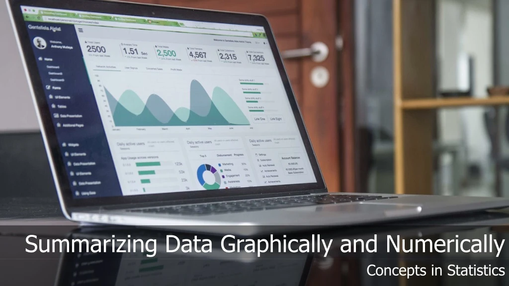 summarizing data graphically and numerically