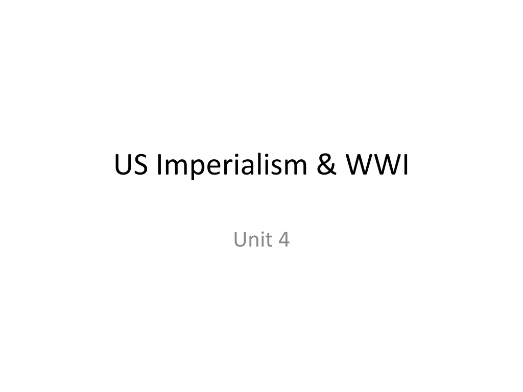 us imperialism wwi