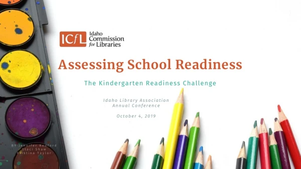 The Kindergarten Readiness Challenge