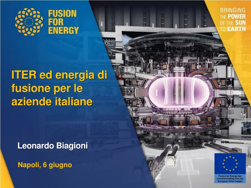 iter ed energia di fusione per le aziende italiane