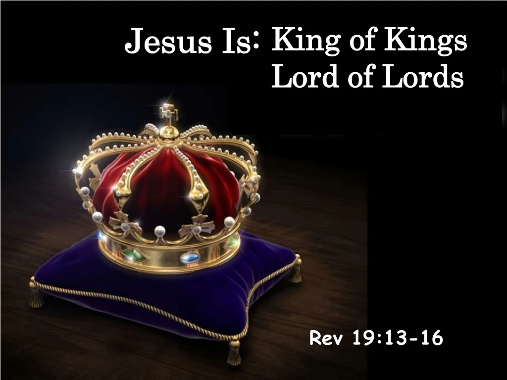 king of kings lord of lords