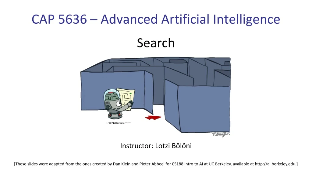 cap 5636 advanced artificial intelligence