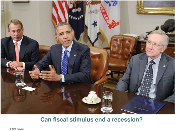 Can fiscal stimulus end a recession?