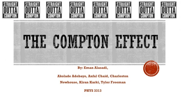 The Compton effect