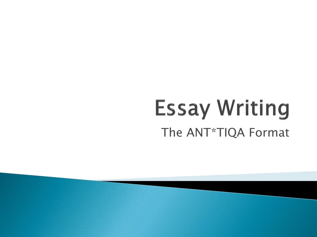 essay writing