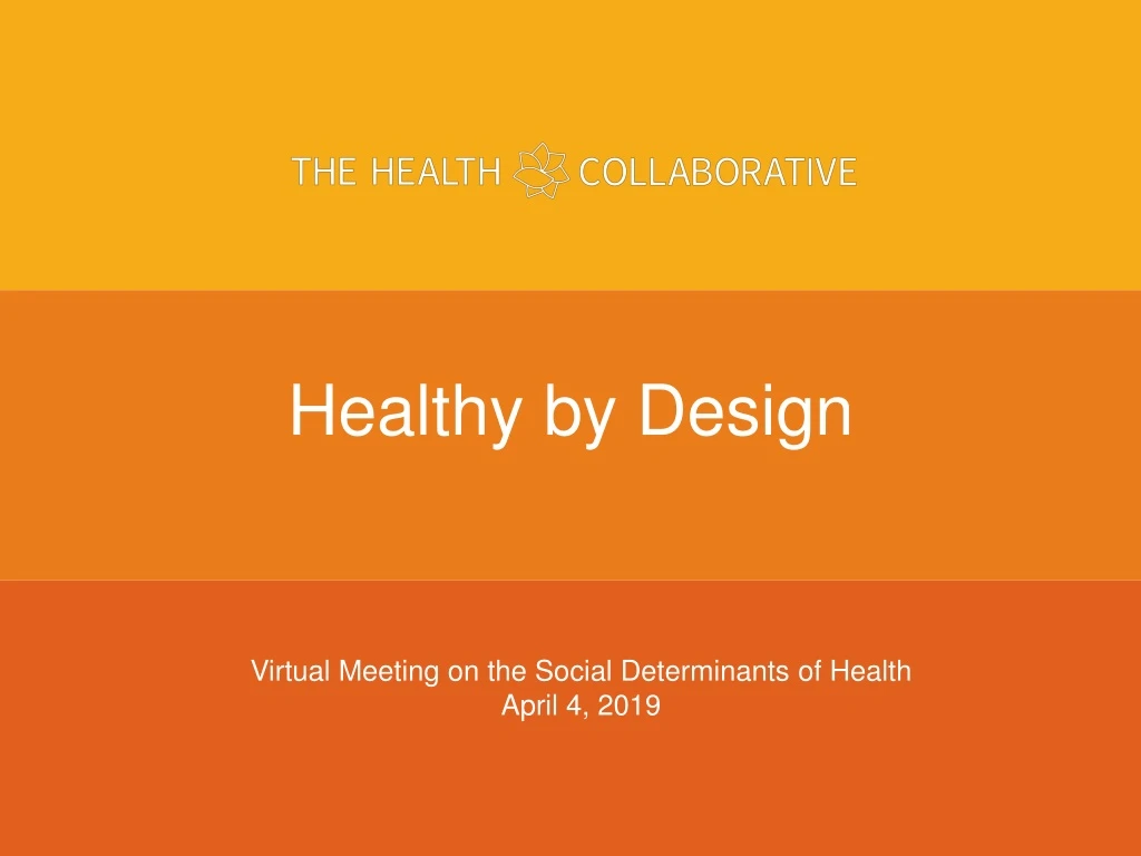 healthy by design