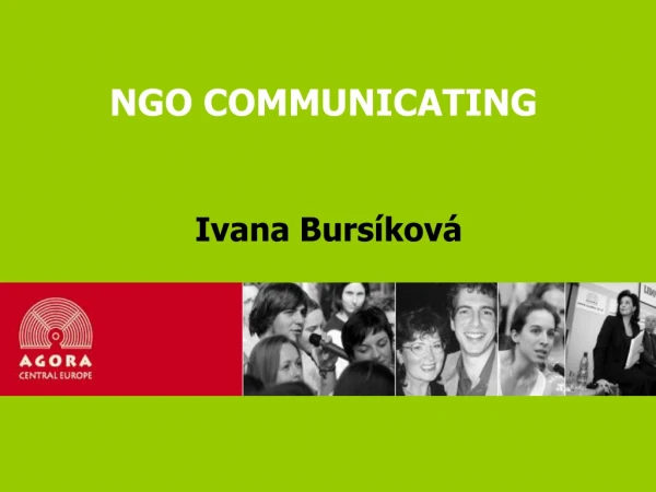 NGO COMMUNICATING