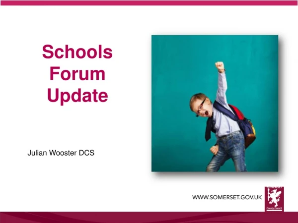 Schools Forum Update