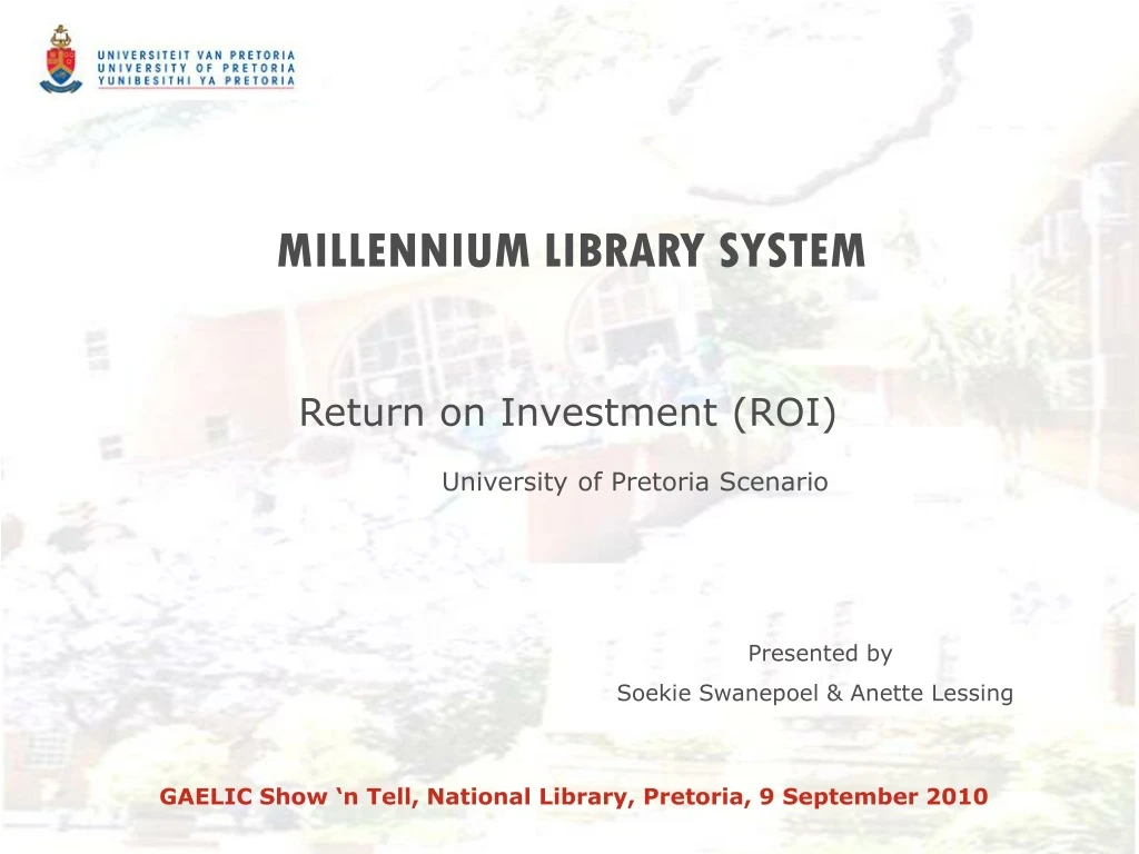 millennium library system