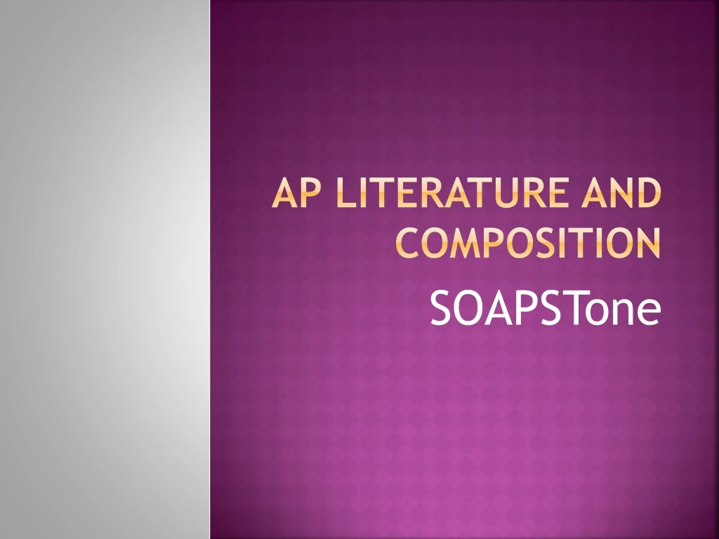 ap literature and composition