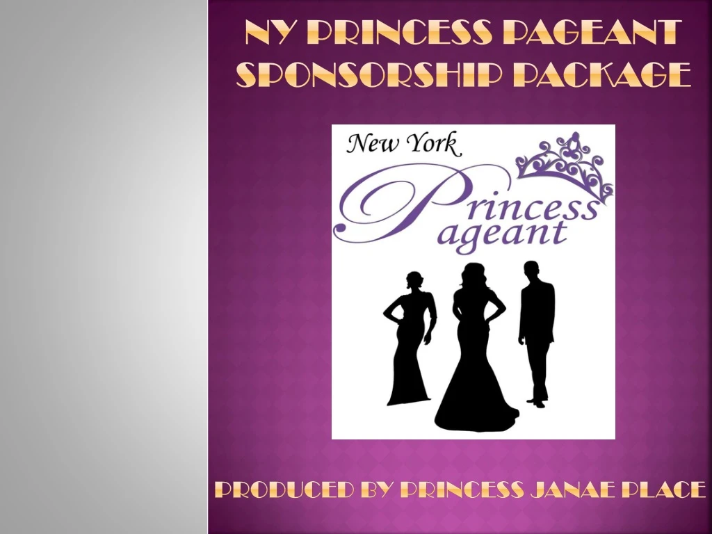 ny princess pageant sponsorship package