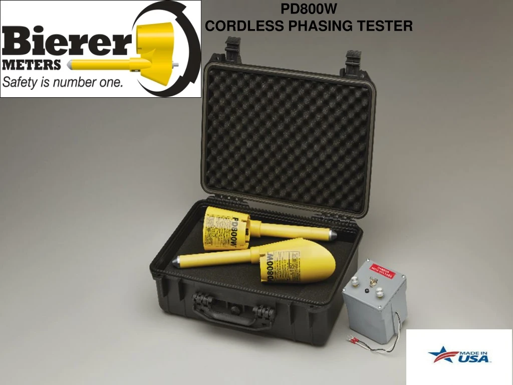 pd800w cordless phasing tester