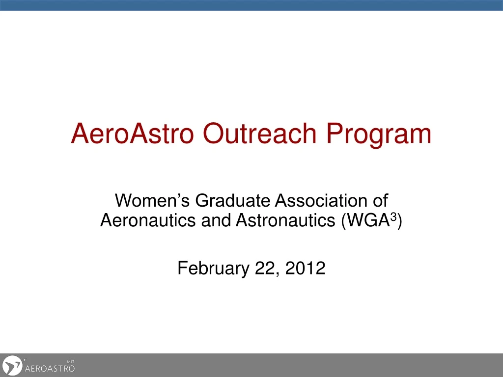 aeroastro outreach program