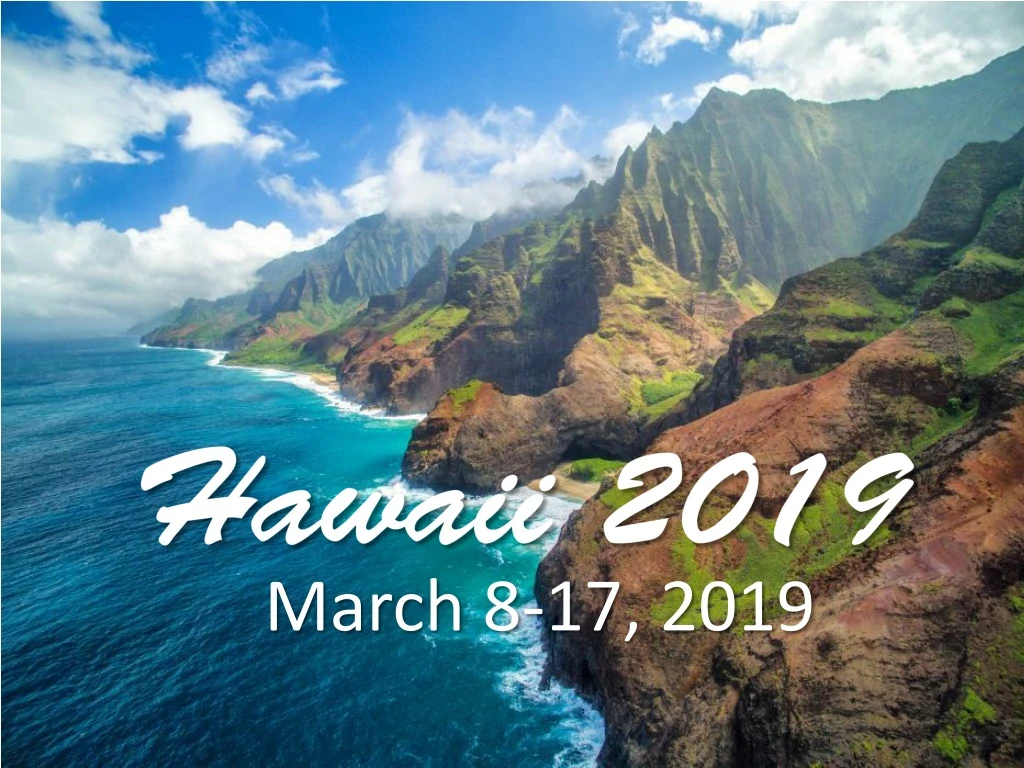 hawaii 2019